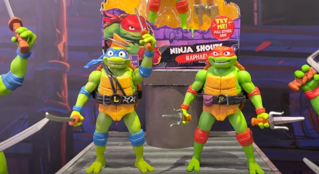TMNT Mutant Meyhem Action Figures Leo Ralph