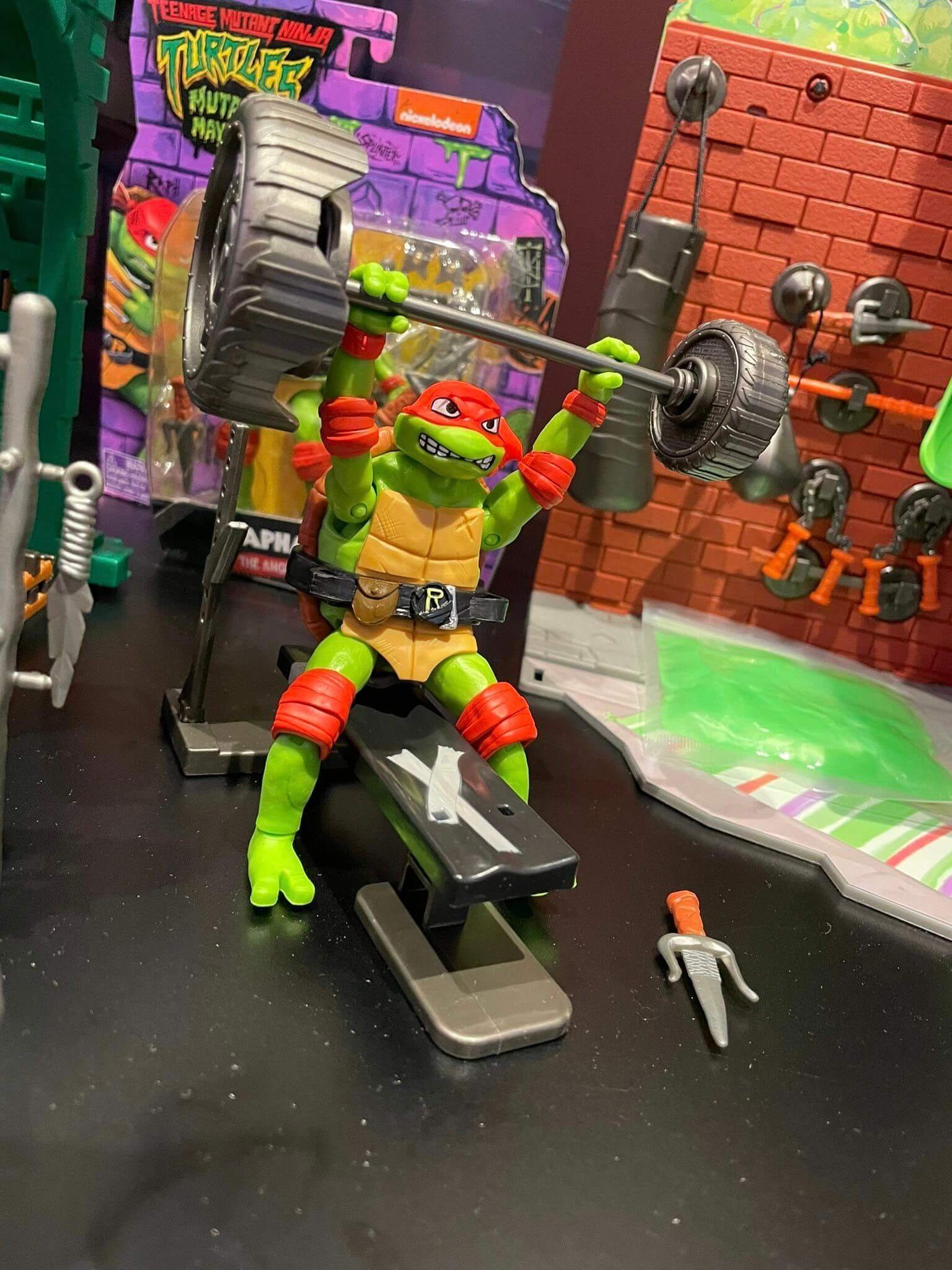 TMNT Mutant Meyhem Sewer Lair Playset 3