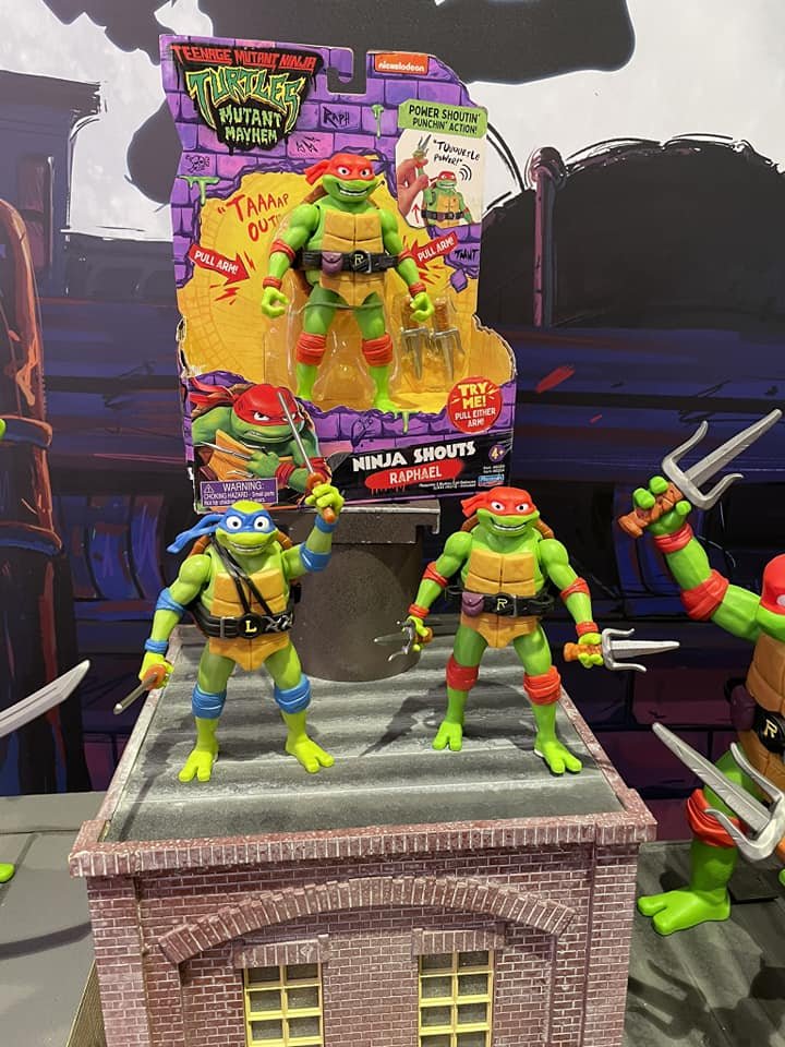 TMNT Mutant Meyhem Talking Ninja Shouts figures 1
