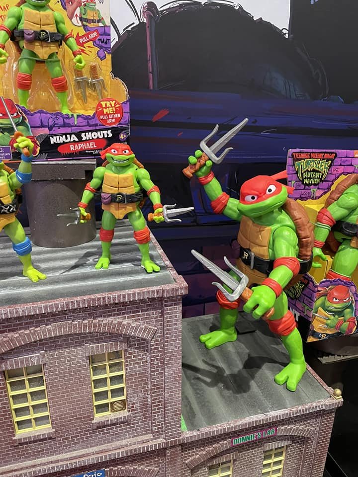 TMNT Mutant Meyhem Talking Ninja Shouts figures 2