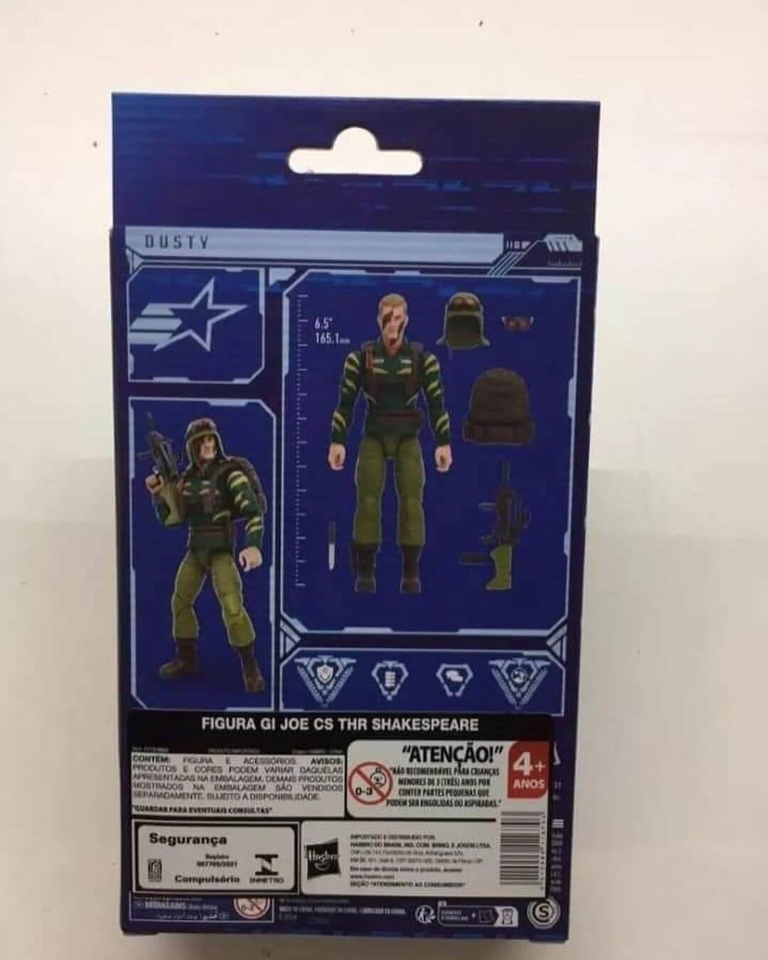 Tiger Force Dusty Classified Series package rear