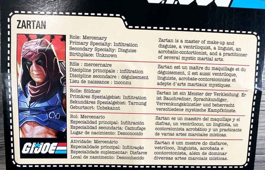 Zaratan-GI-Joe-Classified-Series-Retro-In-hand-package-rear-file-card-close-up 1