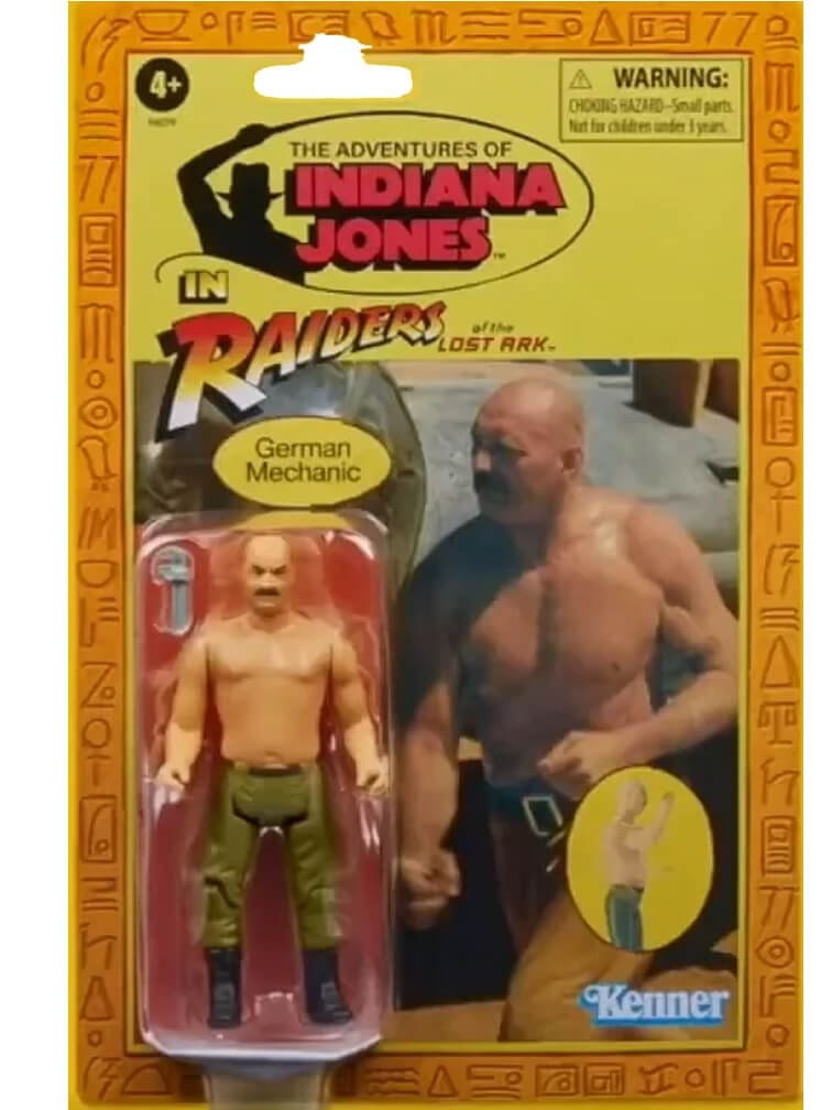 German Mechanic Raiders of the Lost Ark Retro Collection