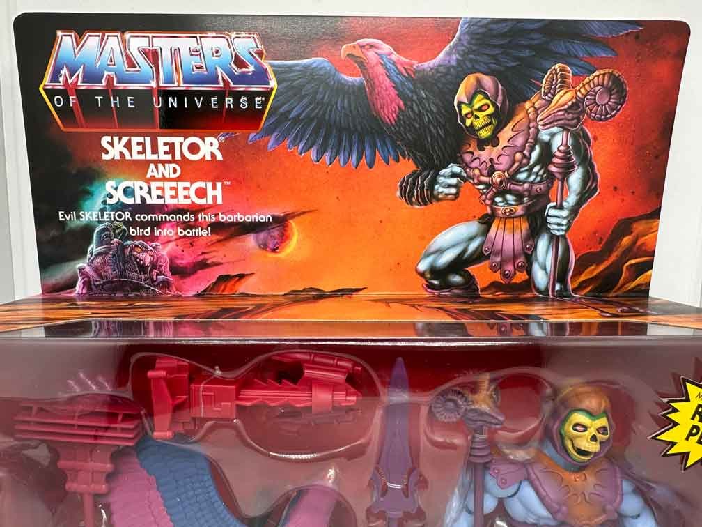 MOTU-Origins-Skeletor-Screeech-2-Pack-package-art-work-close-up