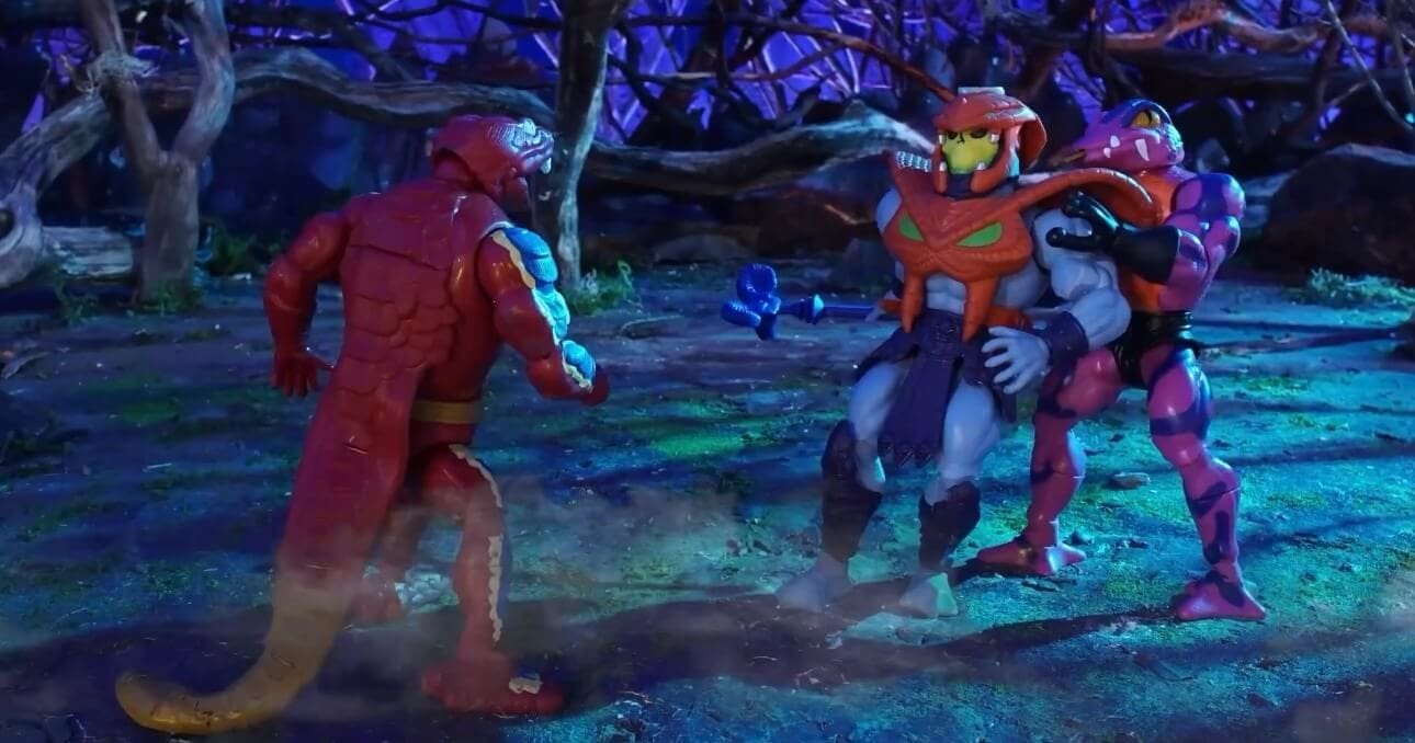 MOTU Origins Snakemen Teaser Snake Mountain video 15