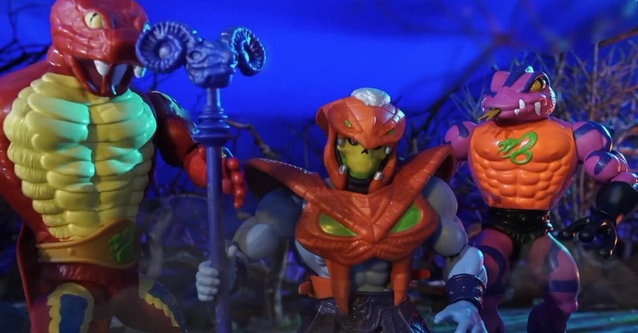 MOTU Origins Snakemen Teaser Snake Mountain video 16