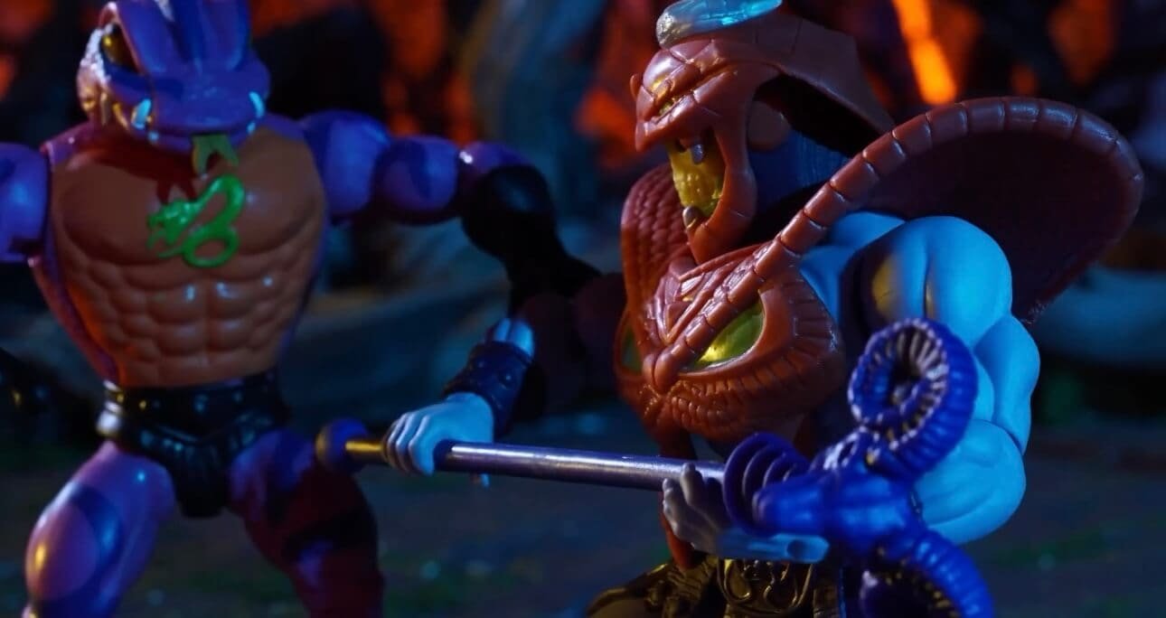 MOTU Origins Snakemen Teaser Snake Mountain video 7