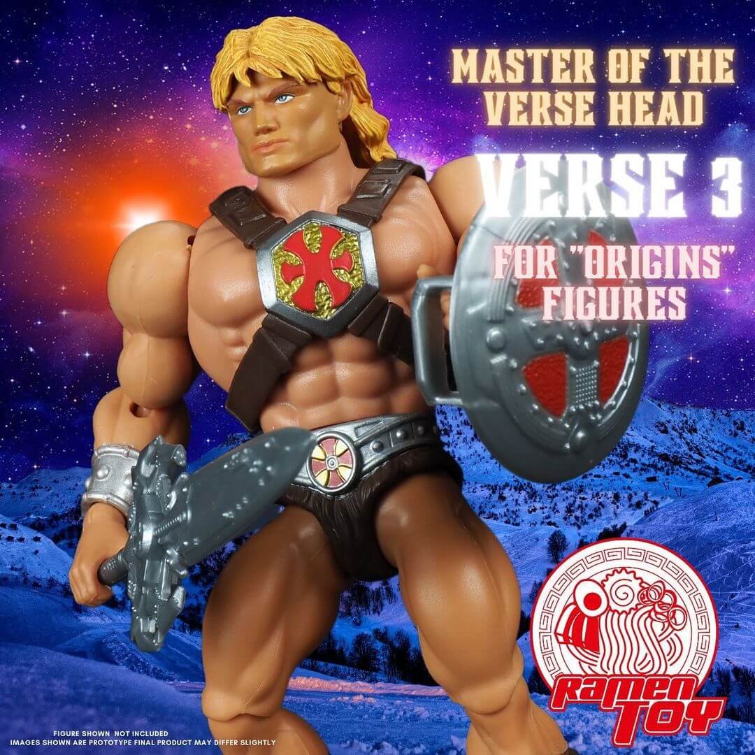 Ramen Toy Master of the Verse head 3 update 2