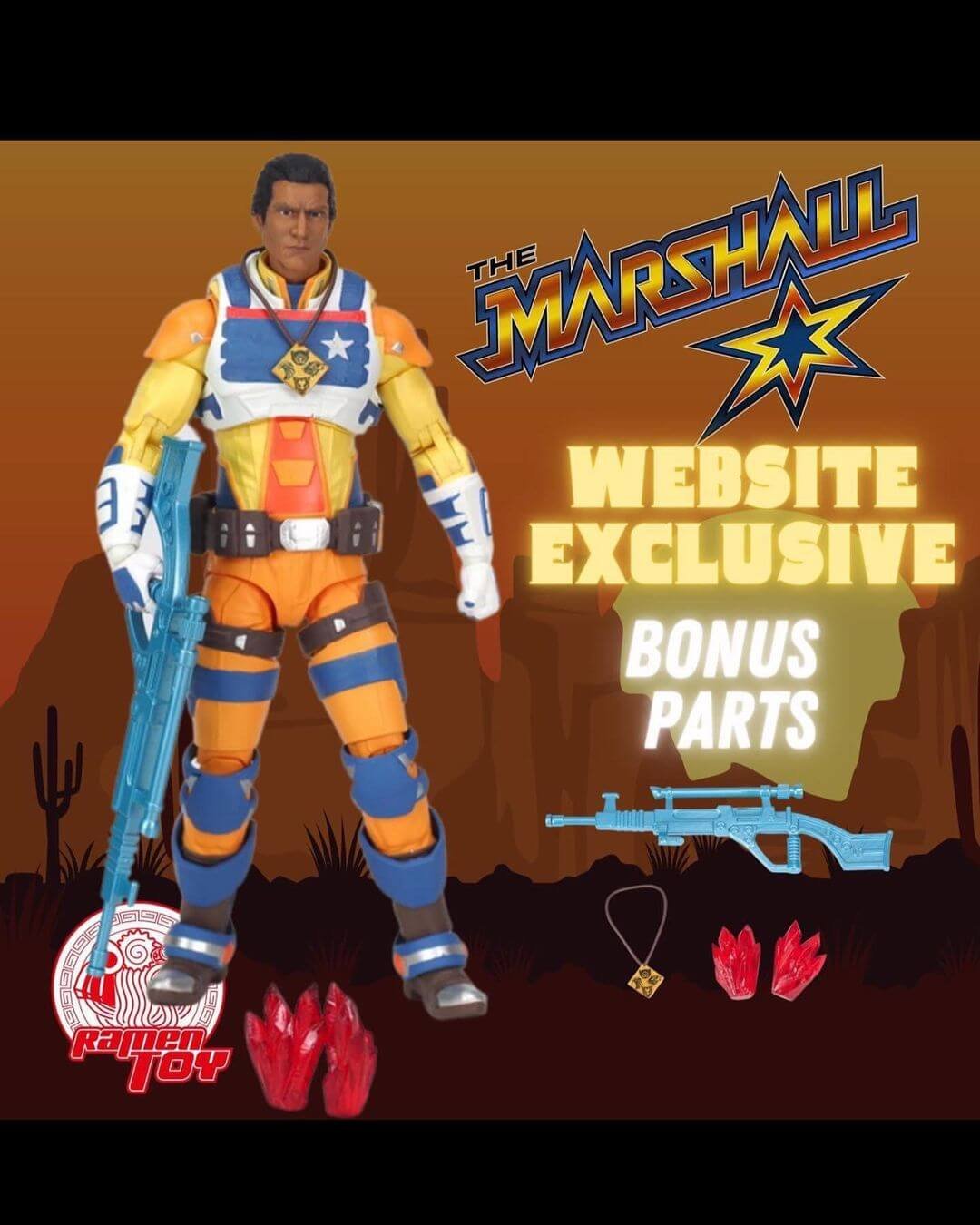 Ramen Toy The Marshall exclusives