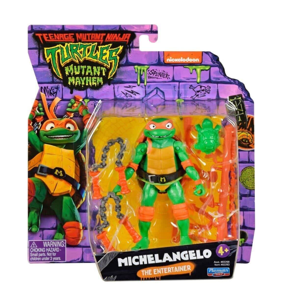 Teenage Mutant Ninja Turtle Turtle Meyhem MIchaealangelo package
