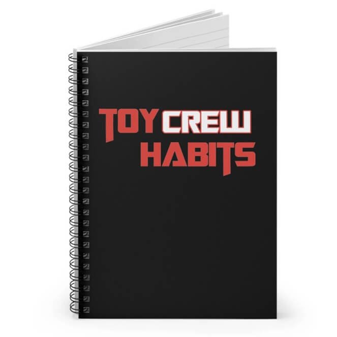 Toy Habits Crew Notebook