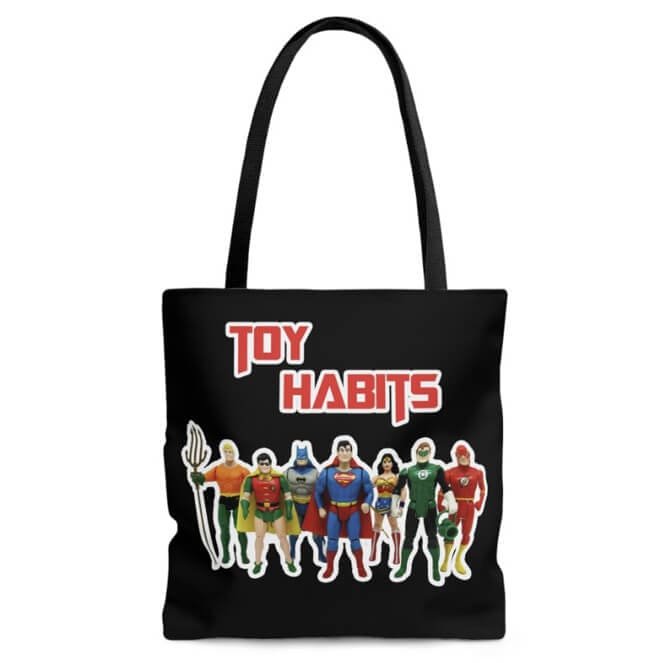 Toy Habits Super Powers Tote Bag