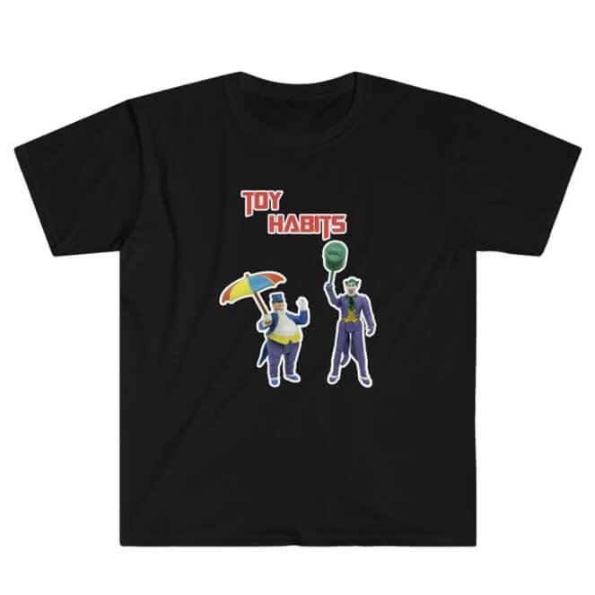 Toy Habits Unisex Joker Penguin Shirt