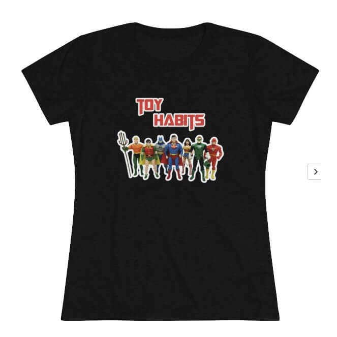 Toy Habits Unisex Super Powers Women's Shirt