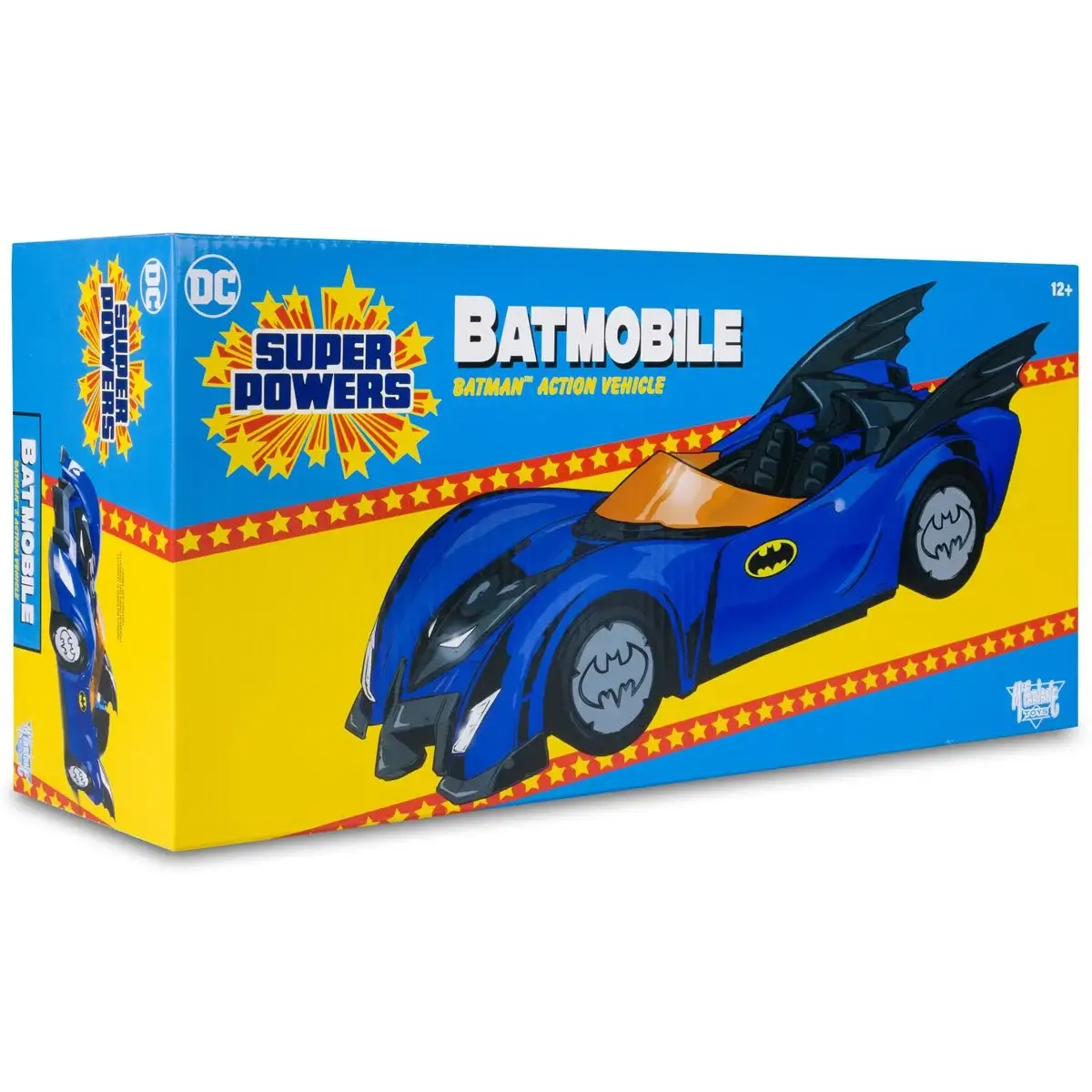 Batmobile DC Super Powers package front angle