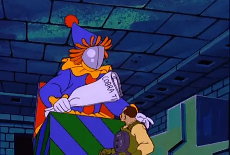 Cobra-Commander funhouse cartoon