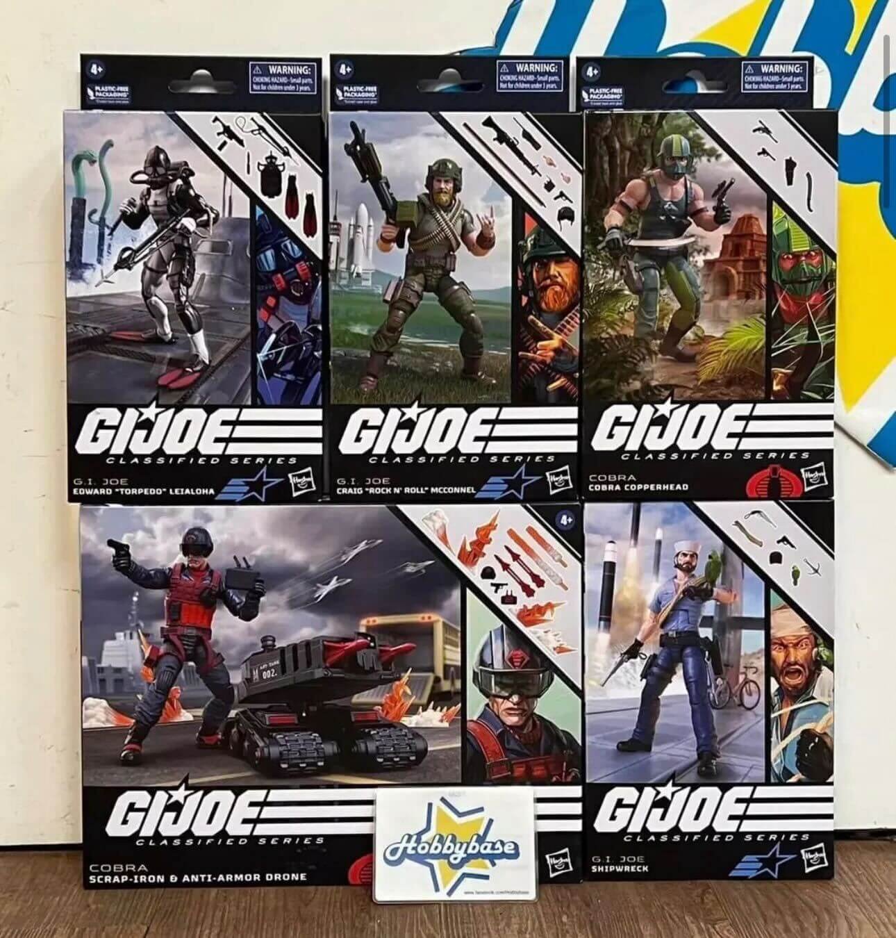 GI Joe Classified Series New Packages