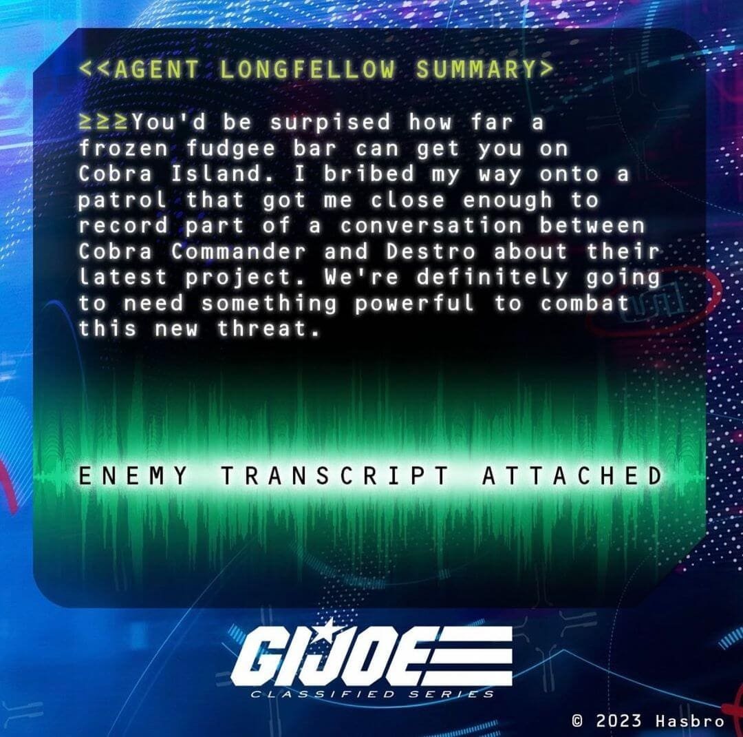 GI Joe Incoming Transmission 3-2
