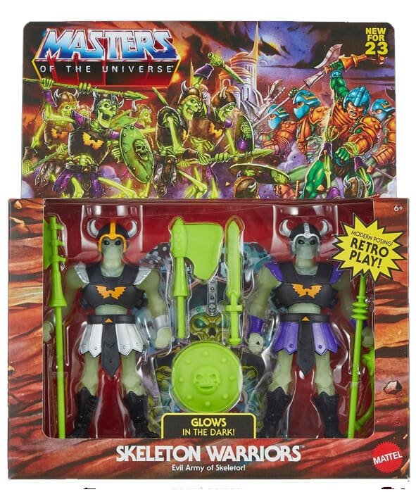 MOTU Origins Skeleton Warriors 2 pack