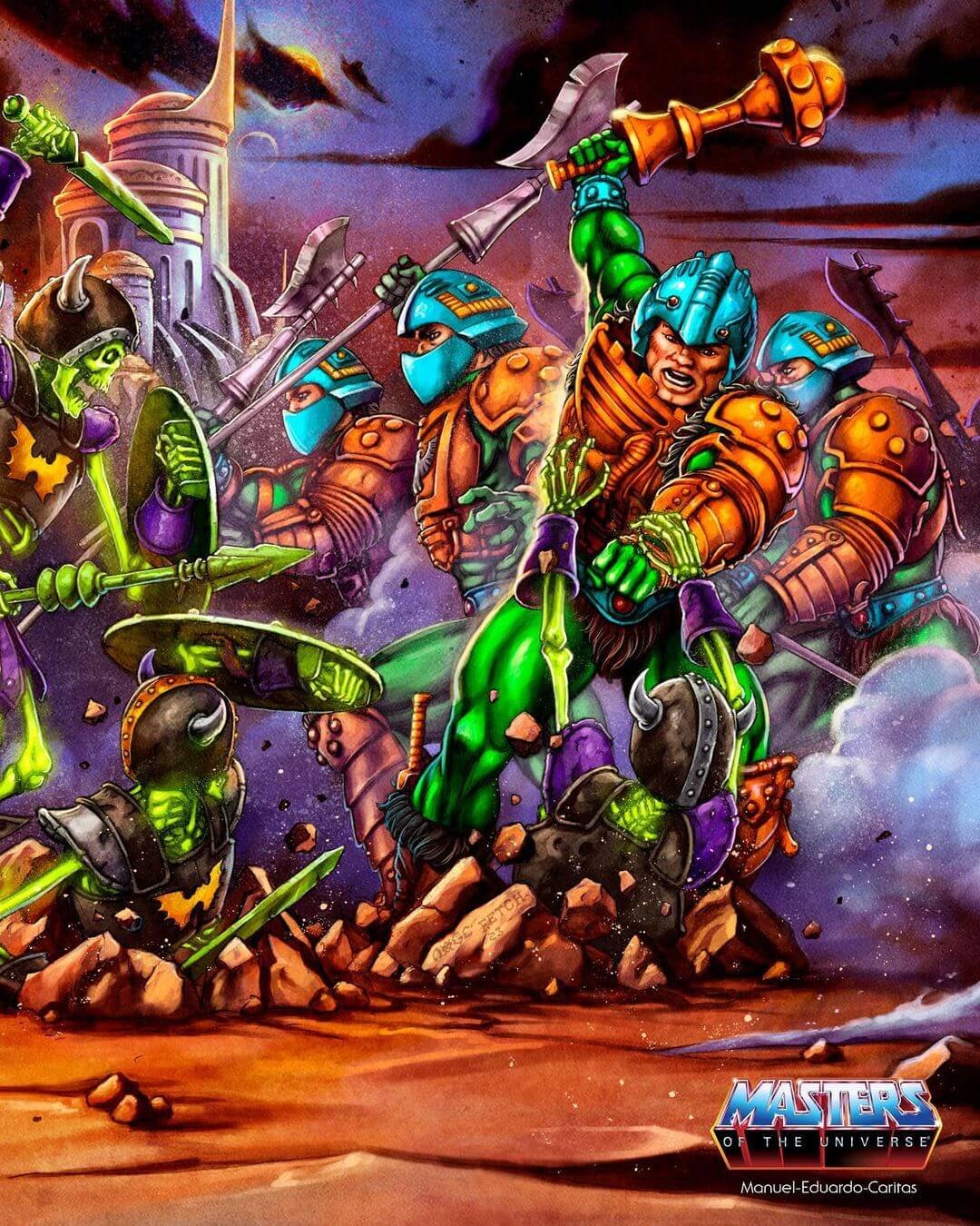 MOTU Origins Skeleton Warriors 2 pack front art 2