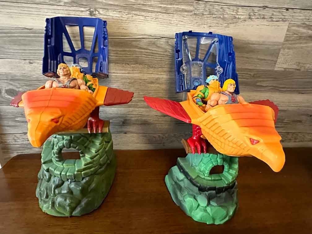 MOTU-Vintage-&-Origins-Talon-Fighter-&--Point-Dread-open-comparison