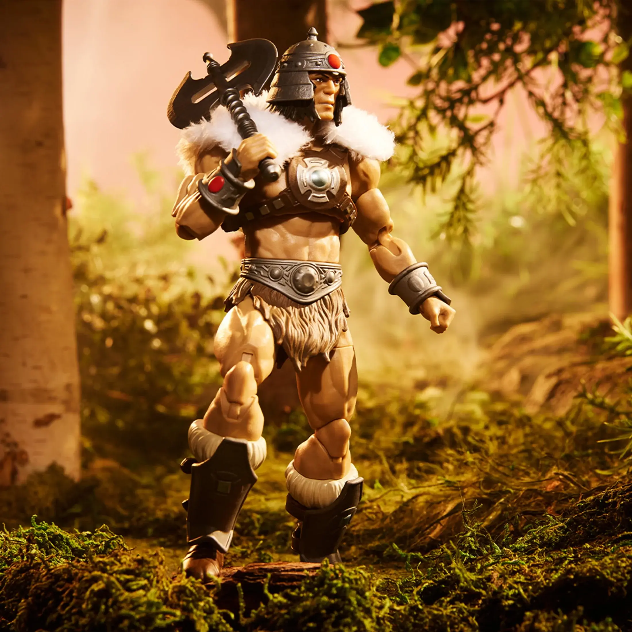 Masters of the Universe Masterverse Vykron Figure Barbarian 2