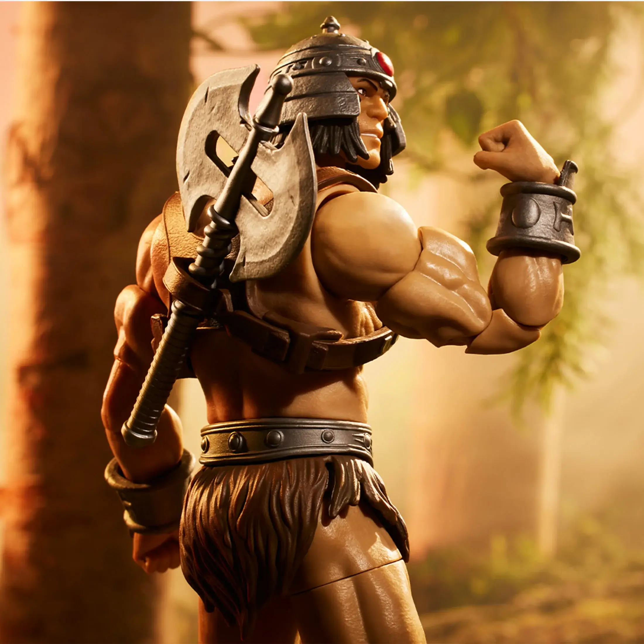 Masters of the Universe Masterverse Vykron Figure Barbarian 3