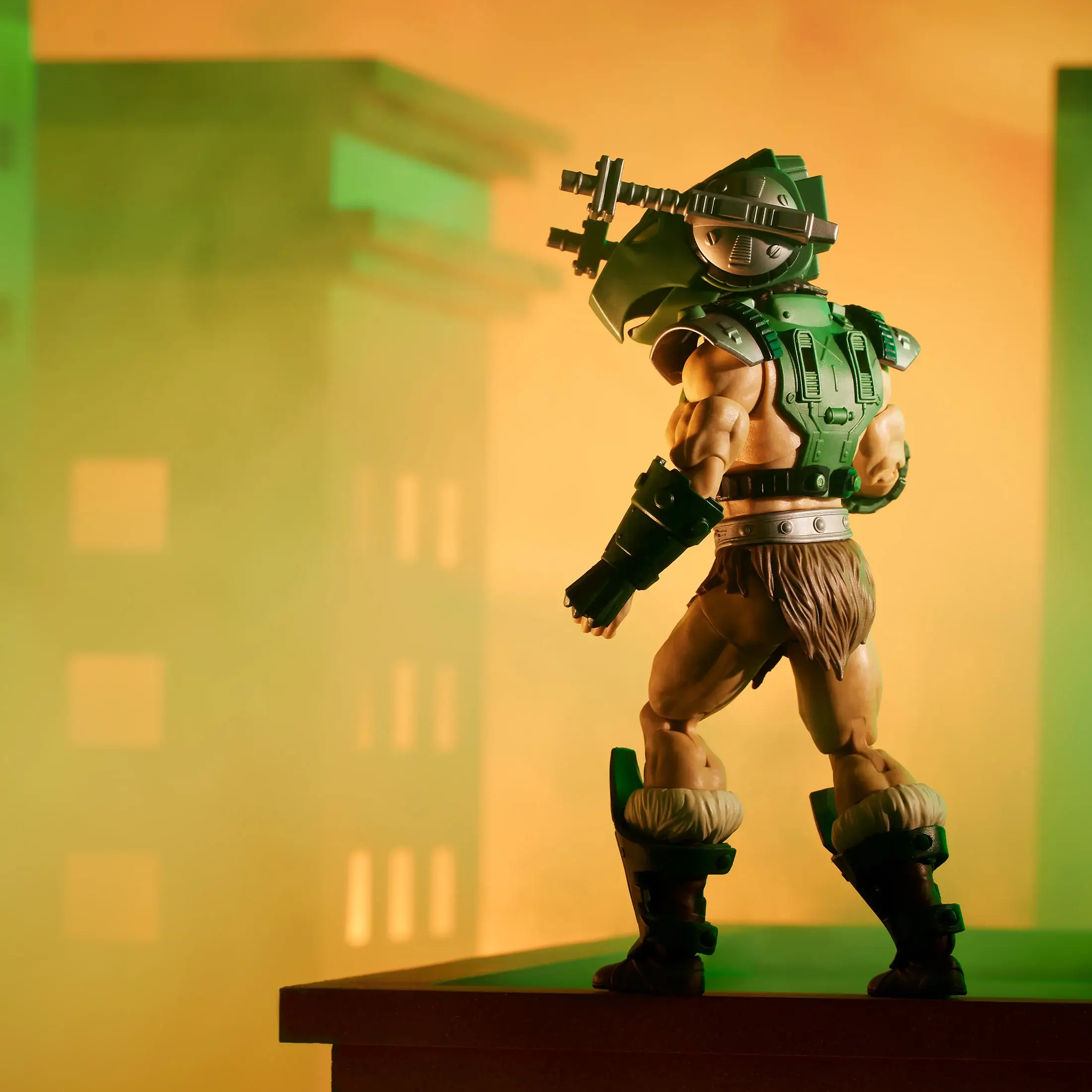 Masters of the Universe Masterverse Vykron Figure Military 5