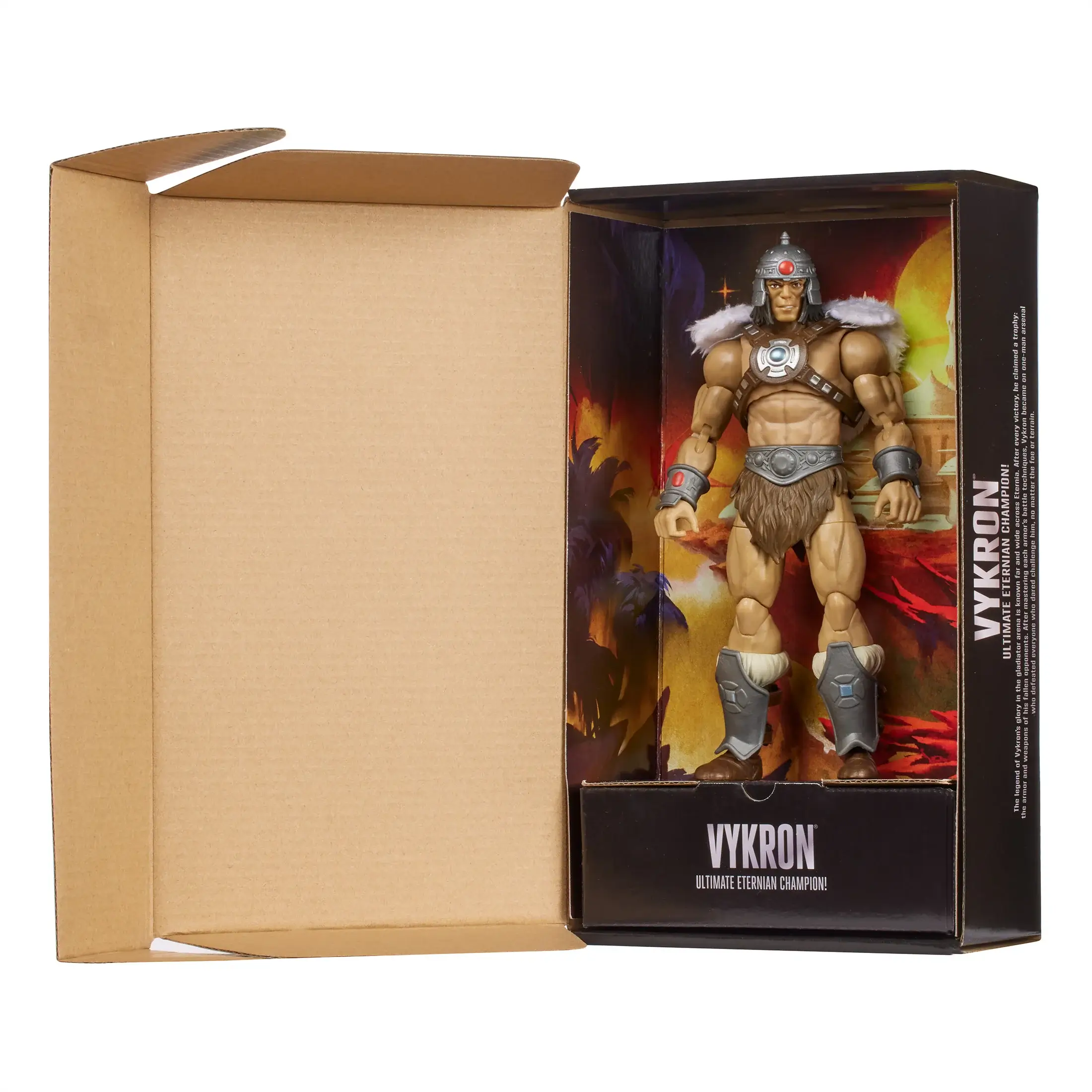 Masters of the Universe Masterverse Vykron Figure package 2