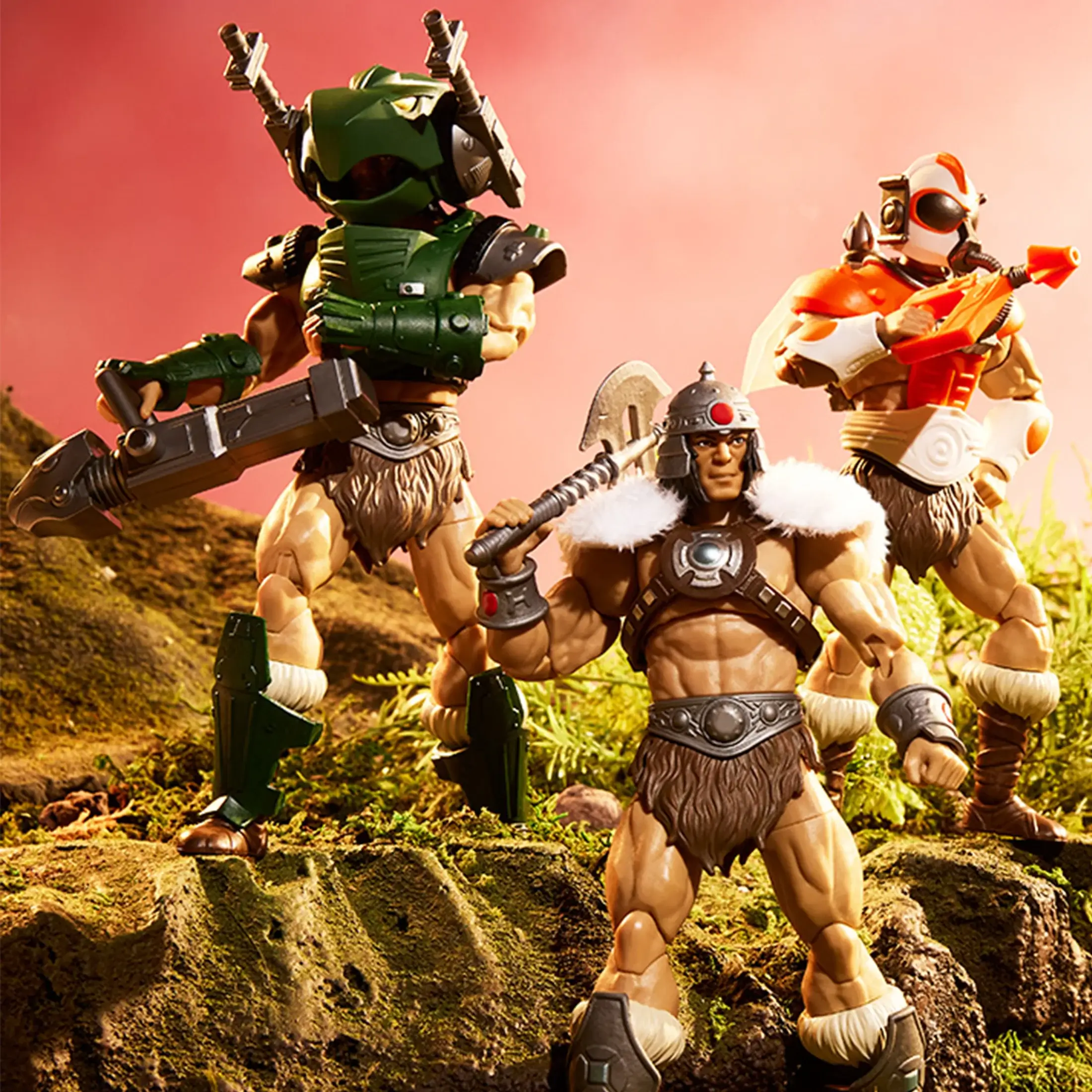 Masters of the Universe Masterverse Vykron Figures