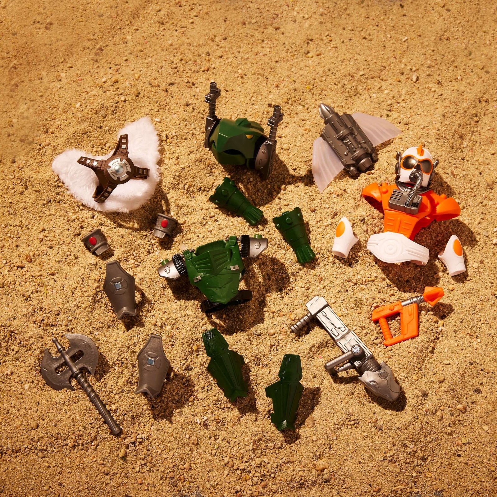 Masters of the Universe Masterverse Vykron accessories