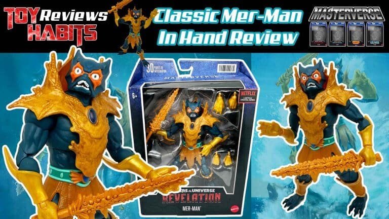 Masterverse Revelation Classic Mer-Man In Hand Review