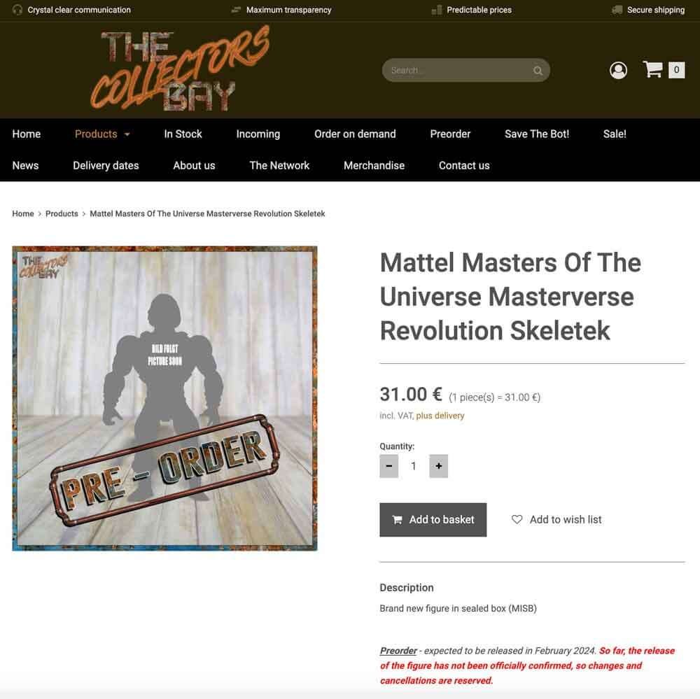 Masterverse-Revolution-Skeletek-Collector-Bay-Preorder