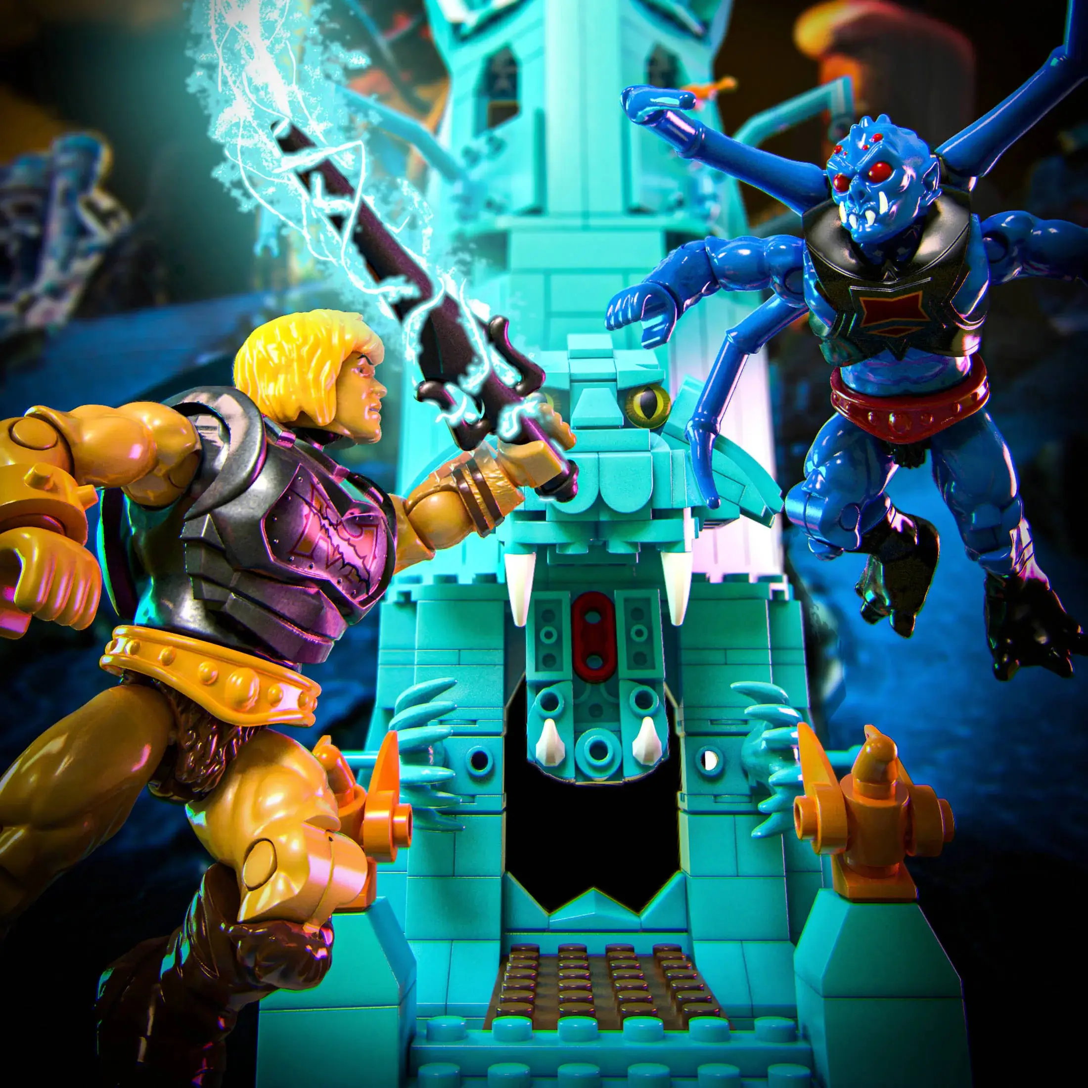 Mattel Creations Mega Eternia Battleground Building Set 2