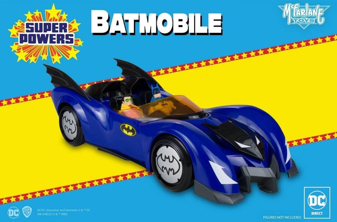 McFarlane Toys Batmobile DC Super Powers