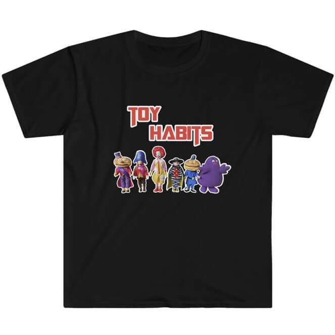 Toy Habits Unisex Mickey D's Shirt 
