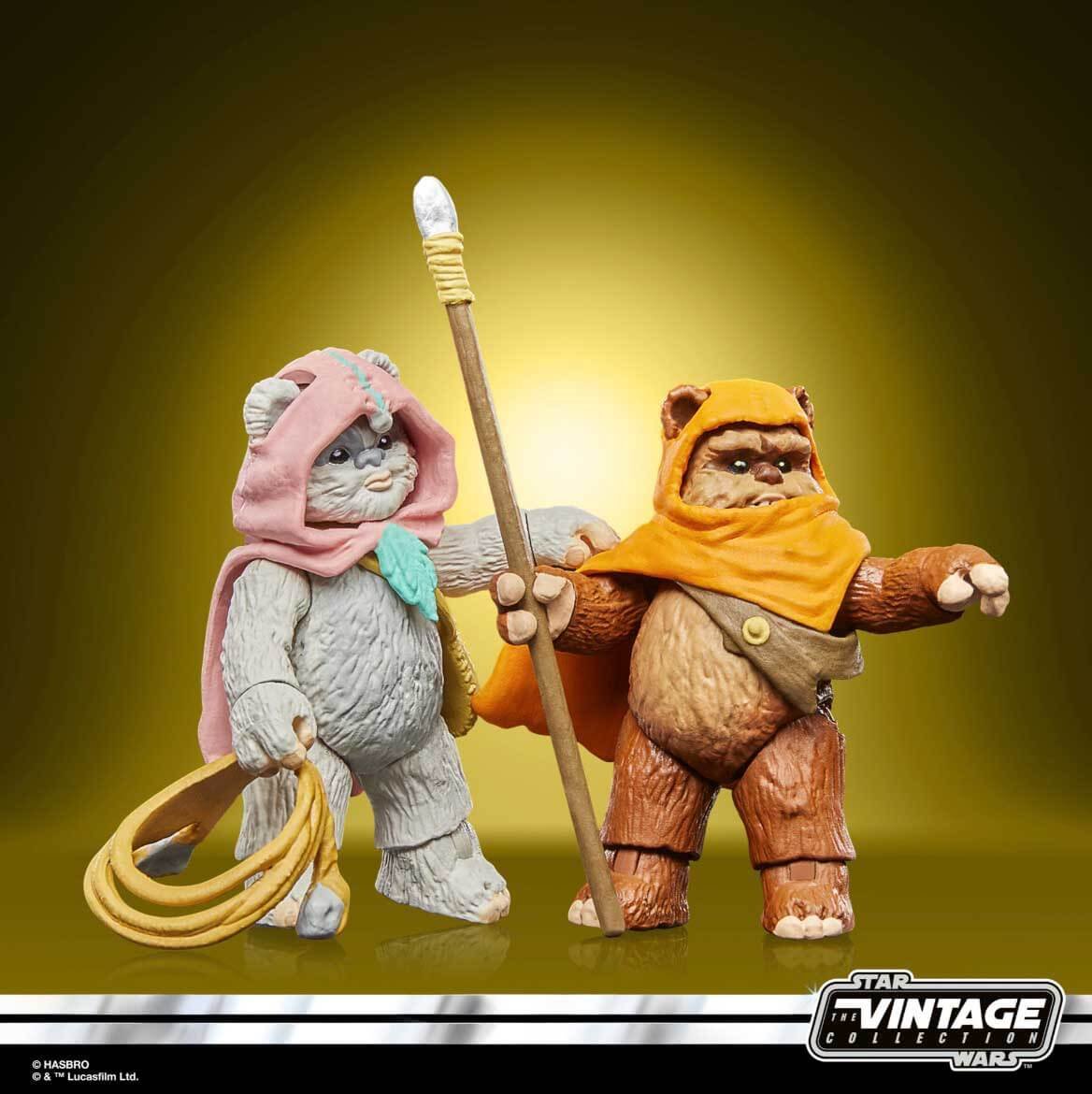 Wicket-and-Kneesaa-Star-Wars-Ewoks-Vintage-Collection-4