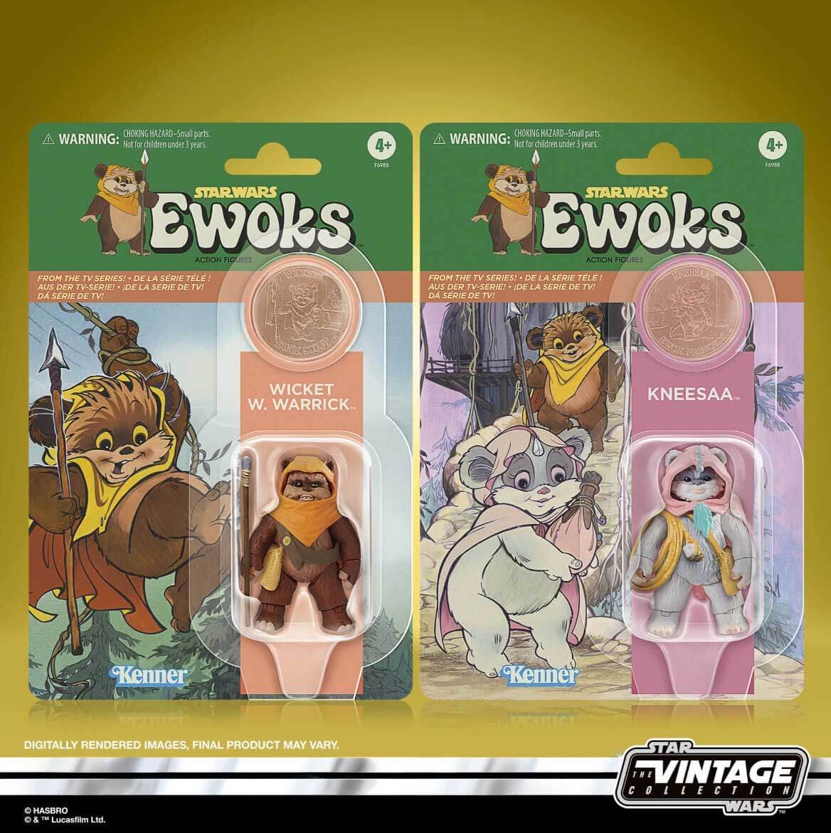 Wicket-and-Kneesaa-Star-Wars-Ewoks-Vintage-Collection-7