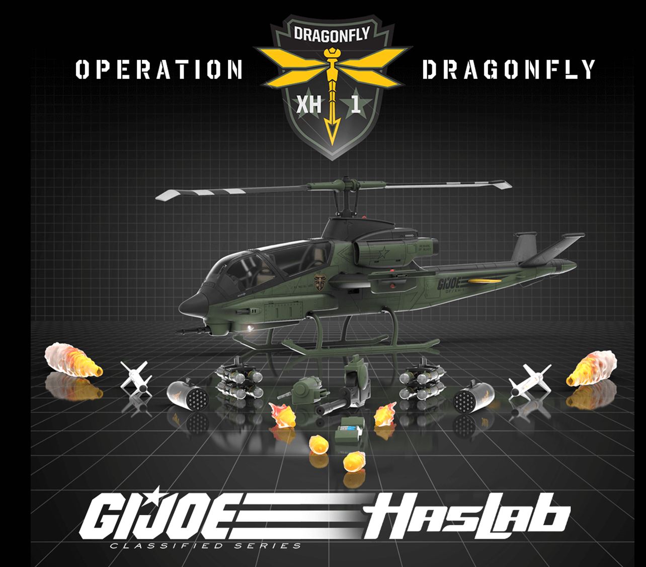GI Joe HASLAB Operation Dragonfly load out 1