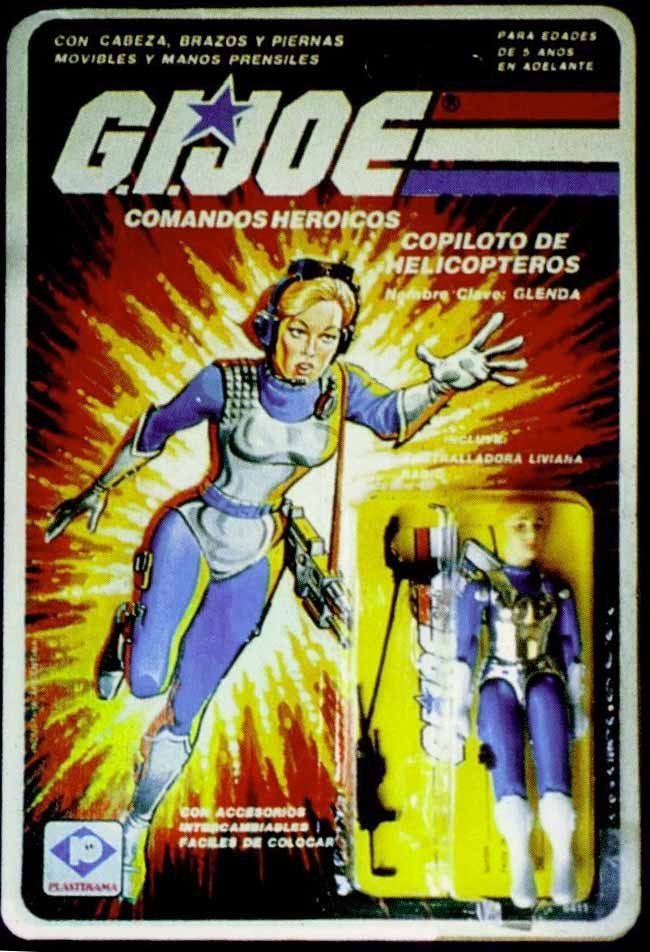 Glenda-GI-Joe-Vintage-Figure-Carded Front