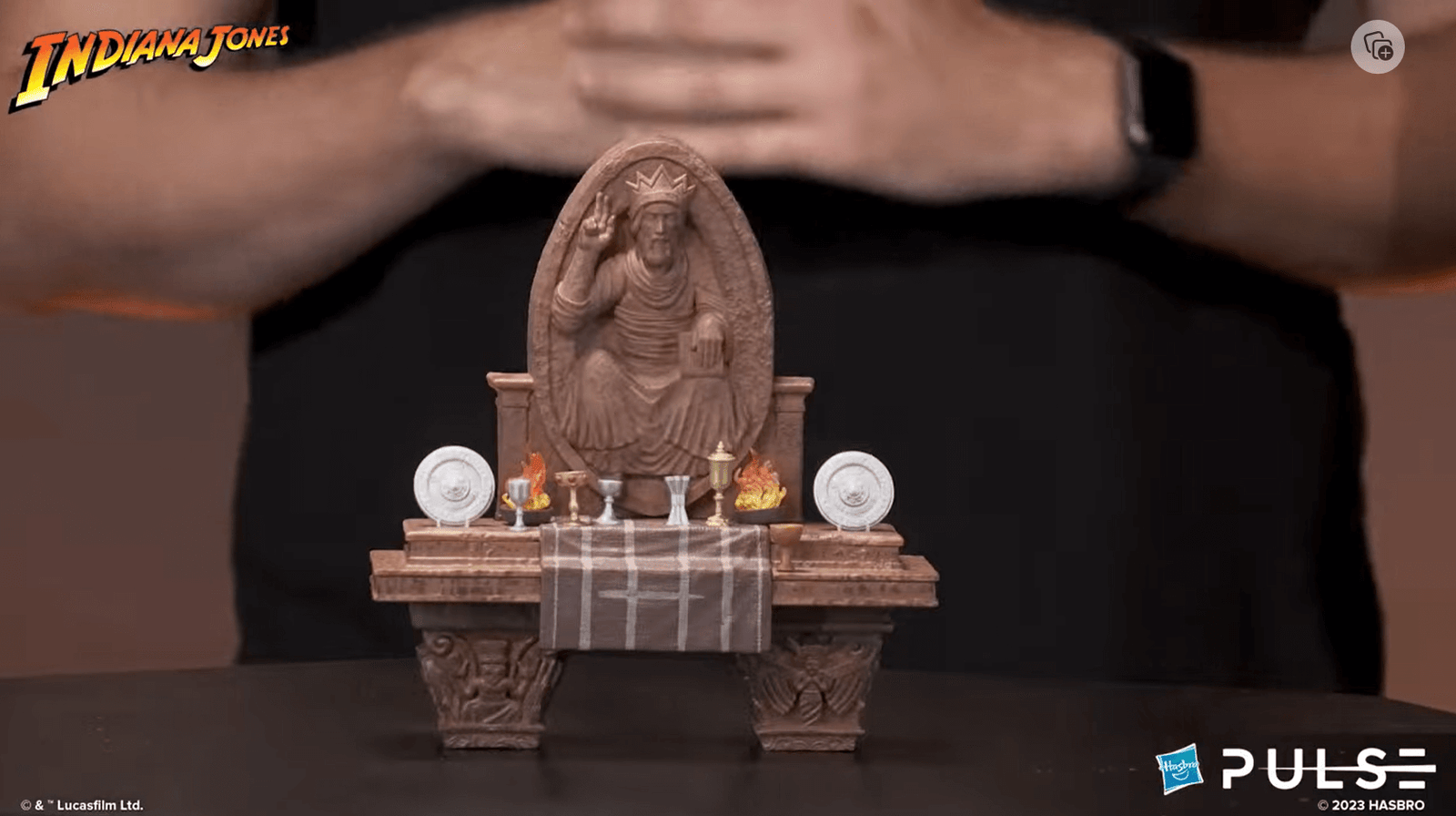 Indiana Jones Adventure Series Build an Artifact Grail Table