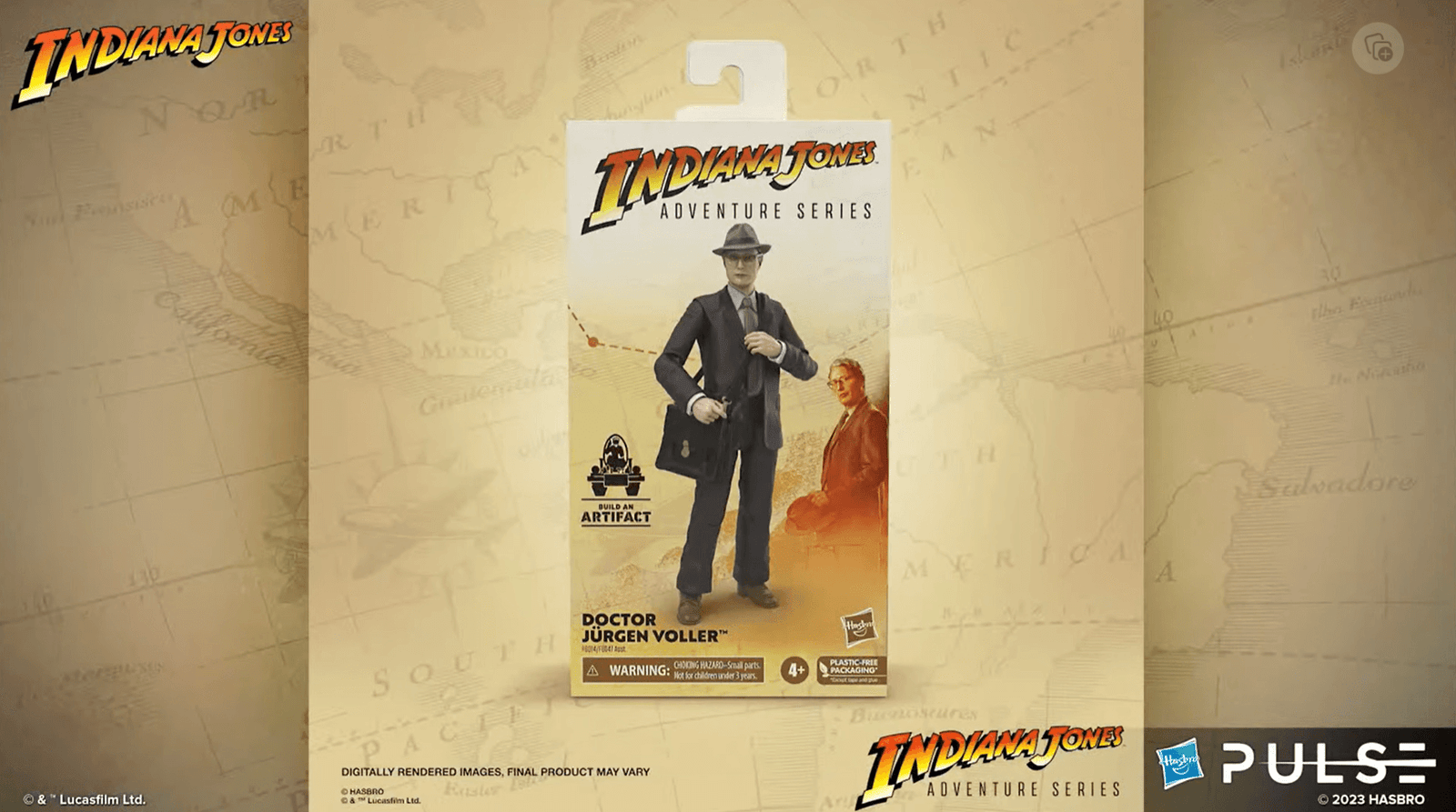 Indiana Jones Adventure Series Dial of Destiny Doctor Jurgen Voller 1