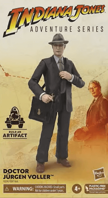 Indiana Jones Adventure Series Dial of Destiny Doctor Jurgen Voller box