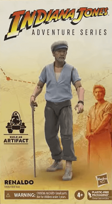 Indiana Jones Adventure Series Dial of Destiny Renaldo box