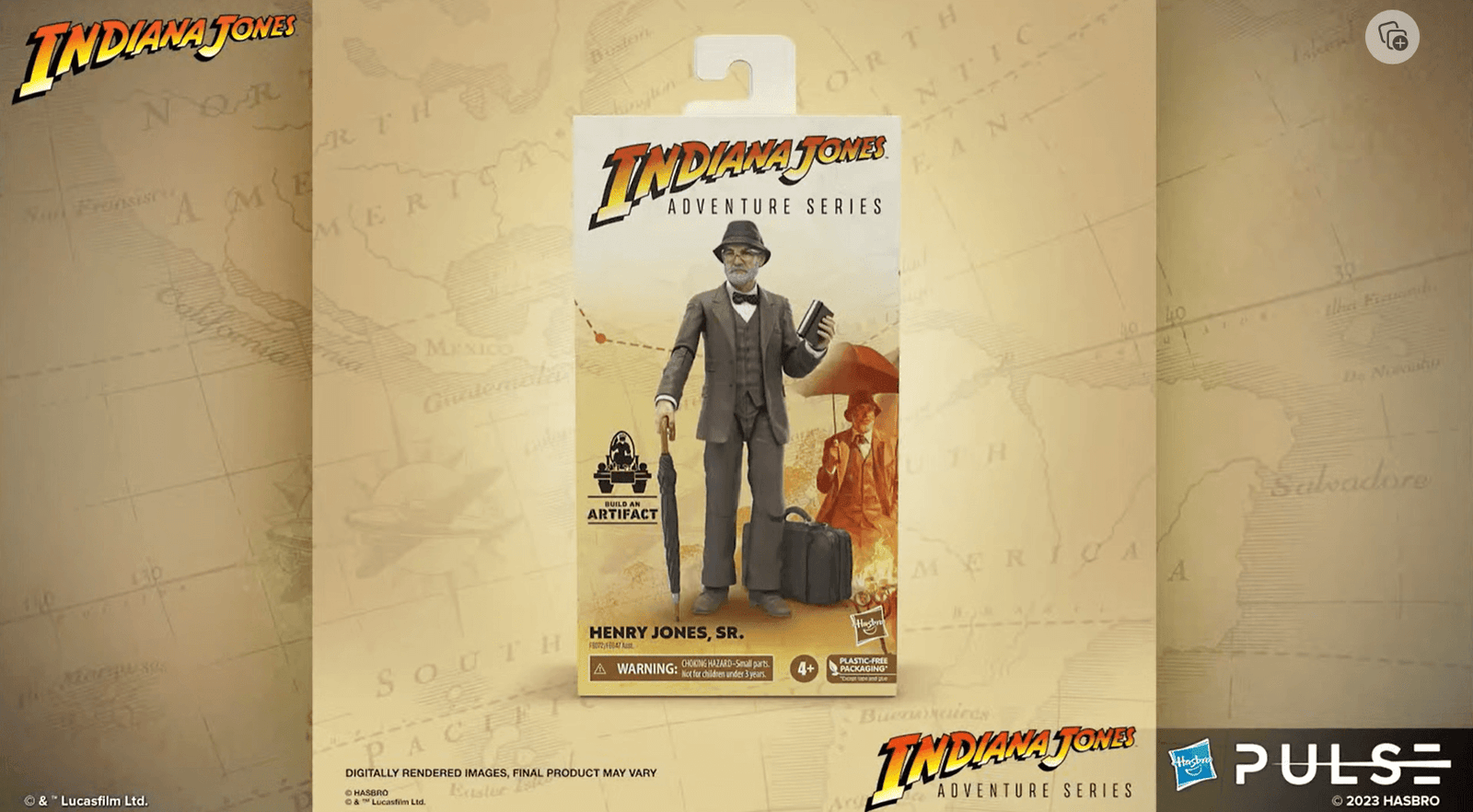 Indiana Jones Adventure Series Henry Jones Sr. Last Crusade 1