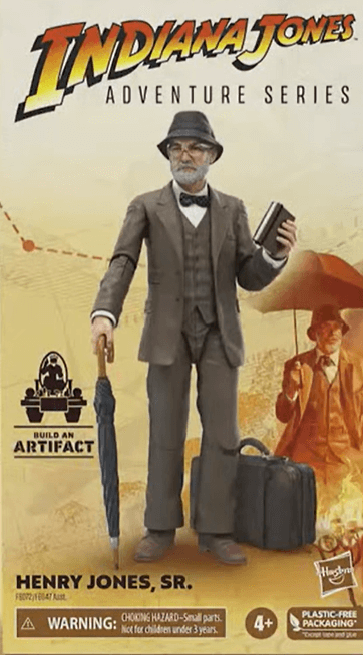 Indiana Jones Adventure Series Henry Jones Sr. Last Crusade box