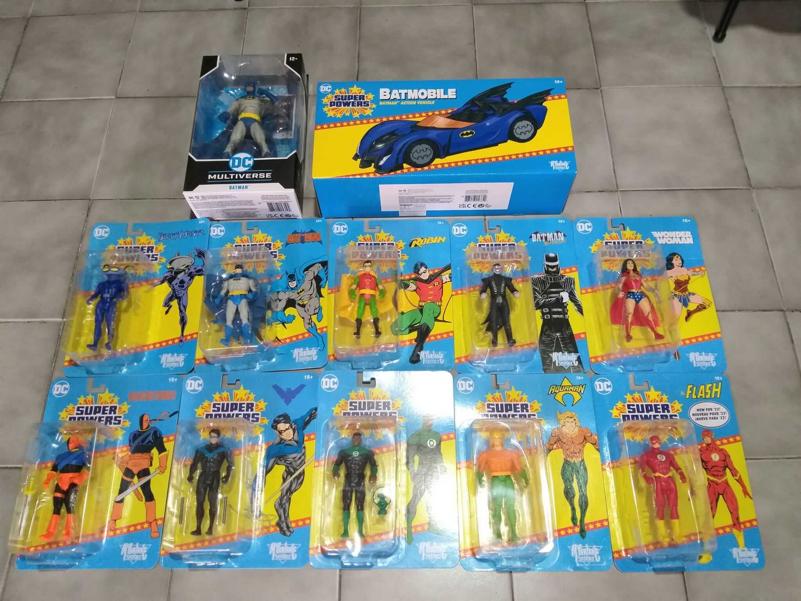McFarlane Super Powers Wave 4 in hand