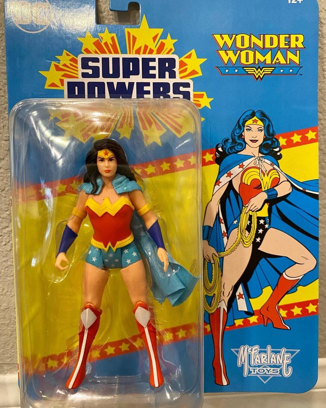 McFarlane Super Powers Wonder Woman in hand carded