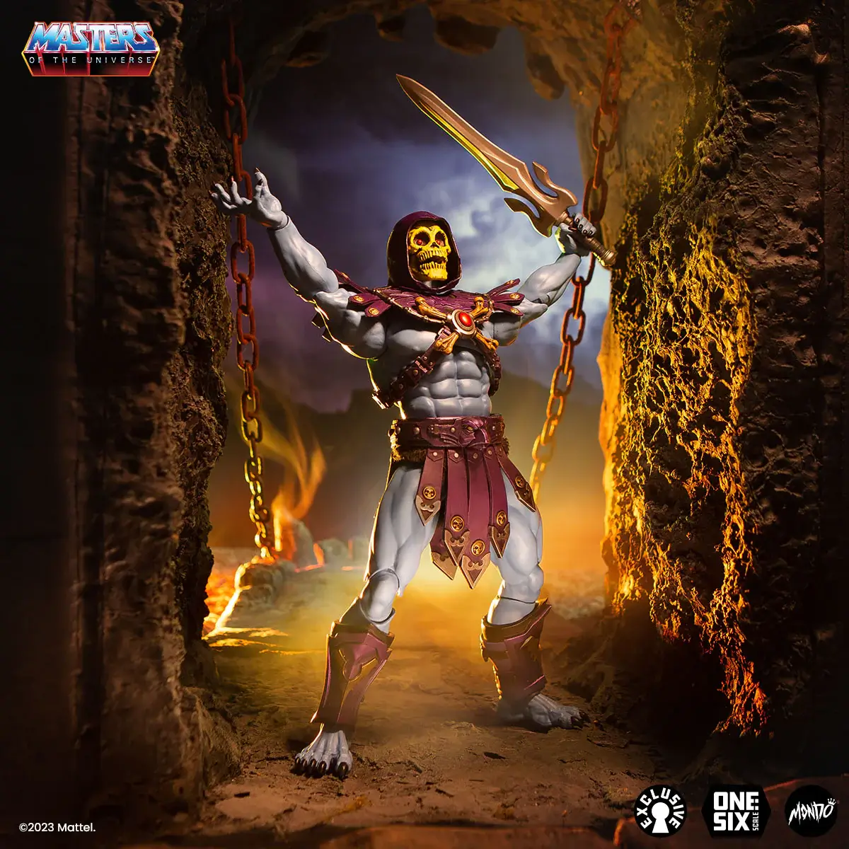 Mondo 1 6 Scale Skeletor 18