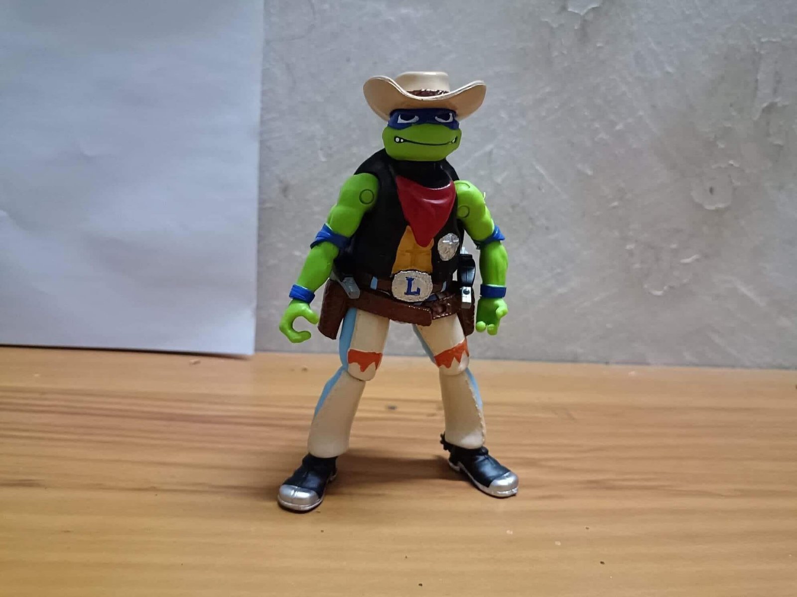 TMNT Mutant Mayhem Turtles in Disguise Cowboy Leo 1